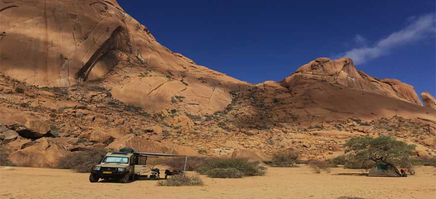 randonnee 4x4 dans le desert